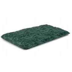 KOMFORTHOME Mäkký huňatý protišmykový koberec 160x220 cm Farba zelená