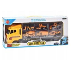 KOMFORTHOME Tir Trucks Stavebné nákladné vozidlá Truck Transporter Resorach Machines