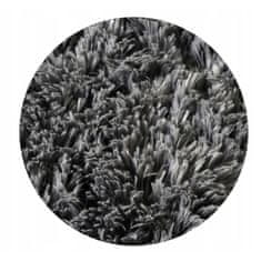 KOMFORTHOME Mäkký huňatý protišmykový koberec 80x120 cm Farba tmavosivá