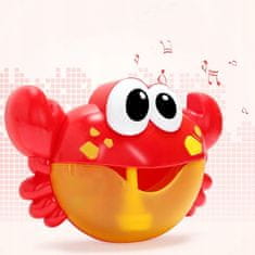 KOMFORTHOME Krab v perličkovom kúpeli s melódiami