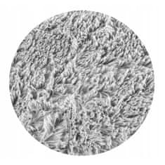 KOMFORTHOME Mäkký huňatý protišmykový koberec 80x120 cm Farba svetlosivá