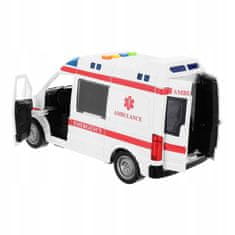 KOMFORTHOME Ambulancia Ambulancia Ambulancia Otvorené dvere Svetlo Zvuk
