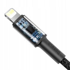 BASEUS Baseus Cafule Cable heavy duty nylonový kábel USB typu C PD Lightning 18W 1m