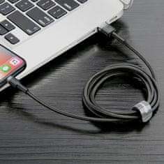 BASEUS USB - Apple Lightning kábel Baseus Cafule Cable 1 0,5 m čierny