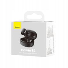 BASEUS Baseus Bowie TWS Bluetooth 5.2 bezdrôtové slúchadlá do uší Vodotesné