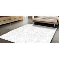 KOMFORTHOME Mäkký huňatý protišmykový koberec 80x120 cm Farba biela