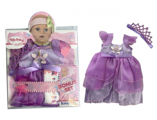 Mac Toys Šaty na bábiku 40-43cm