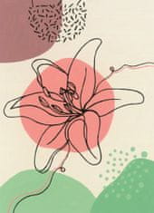 Ravensburger CreArt Buď šťastný: Kvetinová perokresba