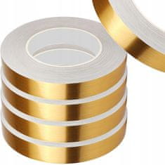 TopKing Dekoračná samolepiaca zlatá páska 2cm/50m
