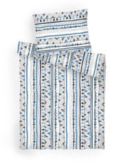 Dadka Obliečky bavlna Indián denim 200x200, 2x70x90 cm