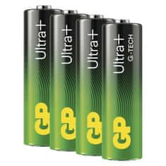 GP Alkalická batéria GP Ultra Plus LR6 (AA), 4 ks