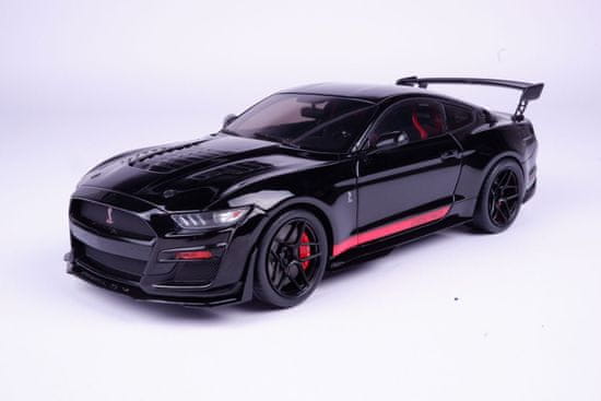 Solido Zberateľský kovový automodel Ford Shelby Mustang GT500 (2022) v čiernej farbe, 1:18 Solido