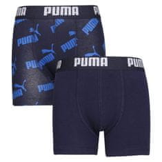 Puma 2PACK chlapčenské boxerky viacfarebné (701210971 002) - veľkosť 128