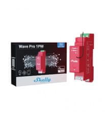 Shelly Shelly Qubino Wave Pro 1PM - spínací modul s meraním spotreby 1x 16A (Z-Wave)