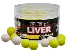 Starbaits Boilie Pop Up Bright Red Liver - priemer 14 mm