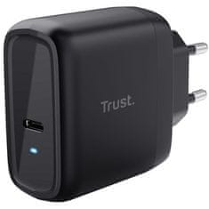 TRUST Napájací adaptér Maxo 65 W USB-C s kabelem USB-C/ USB-C, 2 m
