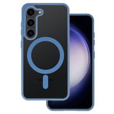 TopQ  Akrylové puzdro Magsafe pre Samsung Galaxy S22 light blue