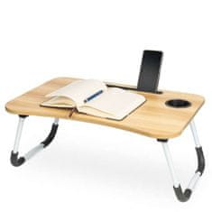 MG Table Bed stojan na notebook, drevený