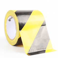 Traiva Vyznačovacia podlahová páska - EXTRA ODOLNÁ žluto-černá - 100 mm x 33 m - Kód: 13408