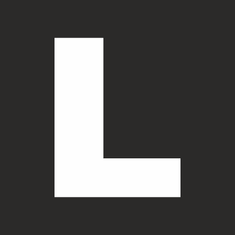 Traiva Šablóna písmeno "L" vodorovné značenie Šablona písmeno "L" vodorovné značenie, 235 x 235 mm, výška písma: 160 mm, Kód: 24890