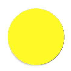 Traiva Podlahové značenie - samolepiace kolečka PK02 kolečko - žlté, Ø 50mm, 10 ks, Kód: 05421