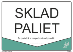 Traiva Sklad paliet Samolepka 297 x 210 mm (A4) tl. 0.1 mm - Kód: 30867