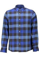 Gant  Štýlová Pánska Košeľa Modrá Farba: Modrá, Veľkosť: XL