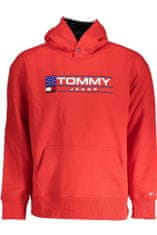 Tommy Hilfiger  Perfektná Pánska Mikina Červená Farba: červená, Veľkosť: XL