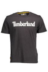 Timberland  Perfektné Pánske Tričko Krátky Rukáv Čierna Farba: čierna, Veľkosť: XL