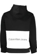 Calvin Klein  Perfektná Pánska Mikina Čierna Farba: čierna, Veľkosť: L