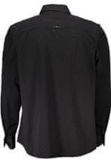Calvin Klein  Štýlová Pánska Košeľa Čierna Farba: čierna, Veľkosť: S