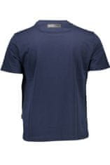 PLEIN SPORT  Perfektné Pánske Tričko Krátky Rukáv Modrá Farba: Modrá, Veľkosť: S