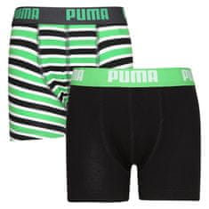 Puma 2PACK chlapčenské boxerky viacfarebné (701219334 003) - veľkosť 128