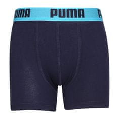 Puma 2PACK chlapčenské boxerky viacfarebné (701219334 004) - veľkosť 128