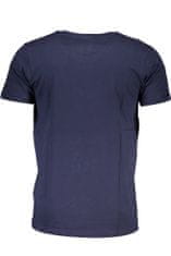 SCUOLA NAUTICA  Perfektné Pánske Tričko Krátky Rukáv Modrá Farba: Modrá, Veľkosť: 2XL