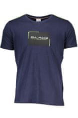 SCUOLA NAUTICA  Perfektné Pánske Tričko Krátky Rukáv Modrá Farba: Modrá, Veľkosť: XL