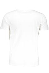 SCUOLA NAUTICA  Perfektné Pánske Tričko Krátky Rukáv Biela Farba: Biela, Veľkosť: XL