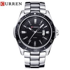 Smart Plus CURREN 8110 Pánske hodinky s japonským kremenným pohybom: Módne, nerezová oceľ, luxusná značka Elegance