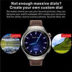 Smart Plus Inteligentné hodinky S20 Max 1,62 palca - Bluetooth hovory, kompas, NFC, AI hlasové funkcie, bezdrôtové nabíjanie