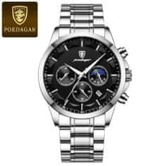 Smart Plus POEDAGAR 928 Pánske športové Quartz hodinky z pravej kože: Elegantné hodinky z vysoko kvalitného originálneho materiálu: svietiaci kalendár s dátumom, obchodná funkcia, vodotesnosť
