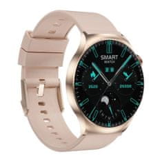 Smart Plus DT4 Mate 1,5-palcové okrúhle HD hodinky s plným dotykovým displejom a kompasom NFC - športové hodinky, funkcia Bluetooth - inteligentné hodinky pre mužov a ženy