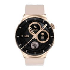 Smart Plus DT4 Mate 1,5-palcové okrúhle HD hodinky s plným dotykovým displejom a kompasom NFC - športové hodinky, funkcia Bluetooth - inteligentné hodinky pre mužov a ženy