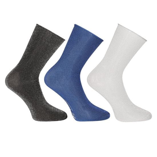 Tommy Hilfiger 3PACK dámske ponožky vysoké viacfarebné (701226102 001)