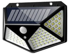 Verk  01728 Solárne vonkajšie 100 LED SMD osvetlenie s pohybovým senzorom