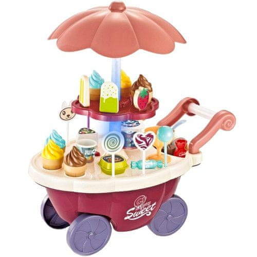 Kruzzel Vozík na zmrzlinu