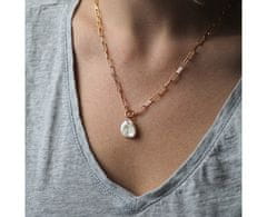 Decadorn Štýlový náhrdelník s pravou perlou Sea Chunky