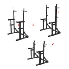 Paracot Squat / Dip Adjustable Rack – nastaviteľný stojan na drepy, dipy a bench 