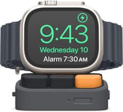 Elago Stojan W9 pre Apple Watch Ultra, Design Monitor, Tmavo šedá