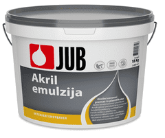 JUB AKRIL EMULZIA - Akrylátový základný náter a plastifikátor 18 kg