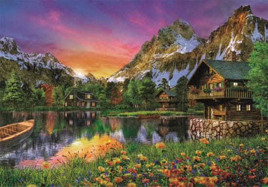 Clementoni Puzzle Jazero v Alpách 6000 dielikov